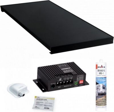 Panneau solaire ANTARION Pack  All Black  190w + Régulateur Solai