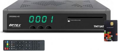 Décodeur satellite OPTEX Récepteur Tv Satellite Hd Timeshift Epg
