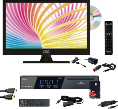TV LED ANTARION Pack Tv Led 16" 40cm Téléviseur Hd + Réc TV LED ANTARION Pack Tv Led 16" 40cm Téléviseur Hd + Réc