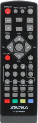 Télécommande SEDEA Télécommande De Remplacement Pour S6550