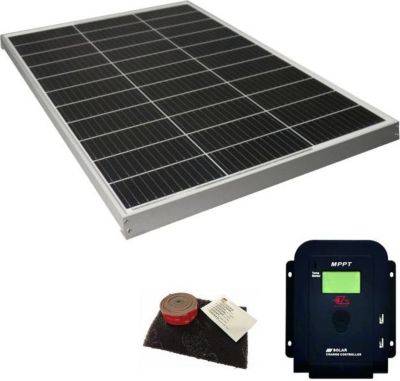 Panneau solaire EZA Pack Eza  130w Monocristallin + Régulate Panneau solaire EZA Pack Eza  130w Monocristallin + Régulate