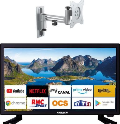 TV LED ANTARION Pack  Tv Led 22" 55cm Full Hd Android 11