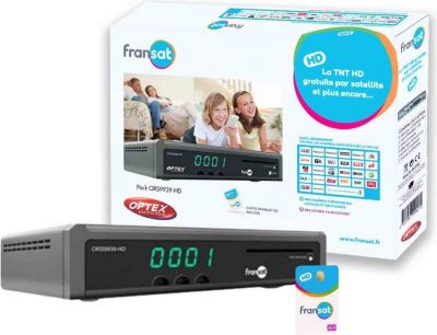 Décodeur satellite OPTEX Ors9939hd Récepteur / Décodeur Tv Satel Décodeur satellite OPTEX Ors9939hd Récepteur / Décodeur Tv Satel