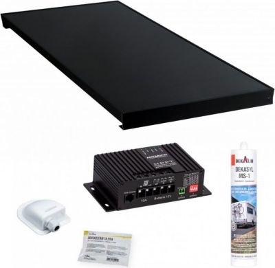 Panneau solaire ANTARION Pack  All Black  160w + Régulateur Solai