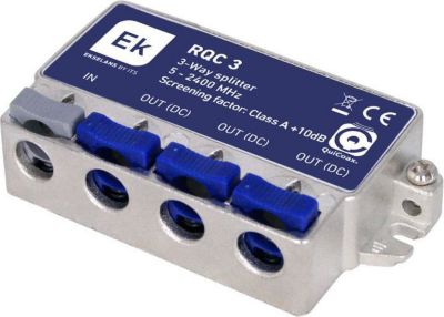 OPTEX Répartiteur Satellite Rapide 3 Sorties