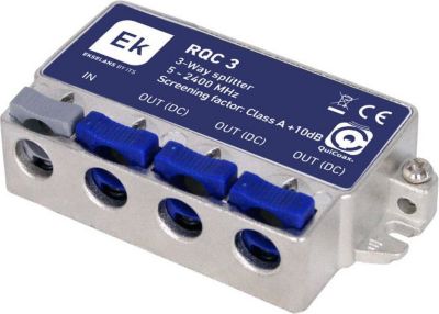  OPTEX Répartiteur Satellite Rapide 3 Sorties OPTEX Répartiteur Satellite Rapide 3 Sorties