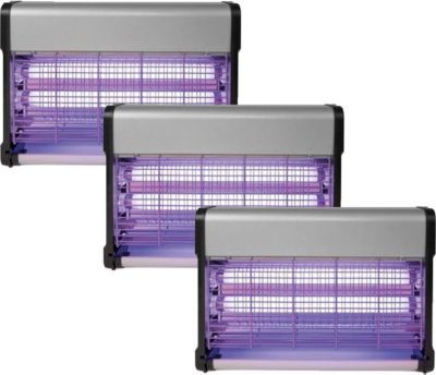 Anti insectes PEREL Pack  3x Destructeurs D'insectes Electri