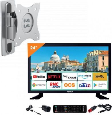 TV LED ANTARION Pack  Tv Led 24" 60cm Téléviseur Smart C TV LED ANTARION Pack  Tv Led 24" 60cm Téléviseur Smart C