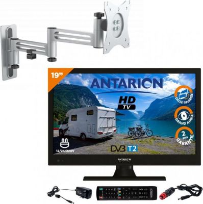 TV LED ANTARION Pack  Tv Led 19" 48cm Téléviseur Hd 12v TV LED ANTARION Pack  Tv Led 19" 48cm Téléviseur Hd 12v