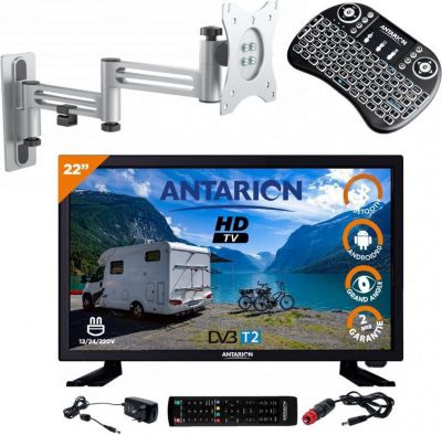 TV LED ANTARION Pack  Tv Led 22" 55cm Téléviseur Full Hd