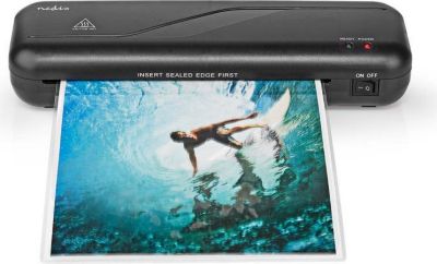 Plastifieuse NEDIS Machine à Plastifier Chaud A4 Arrêt Aut