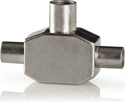 NEDIS Adaptateur Coaxial  2x Cei (coaxiaux) M