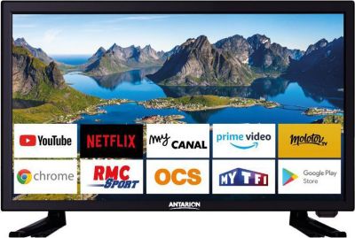 TV LED ANTARION Tv Led 22" 55cm Téléviseur Full Hd Andr