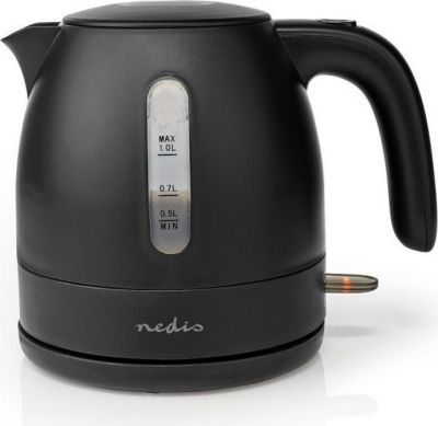 Bouilloire NEDIS Bouilloire électrique 1l Plastique Noir