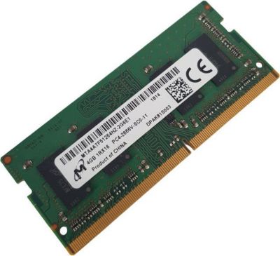 Mémoire vive MICRON TECHNOLOGY 4Go DDR4 Reconditionné