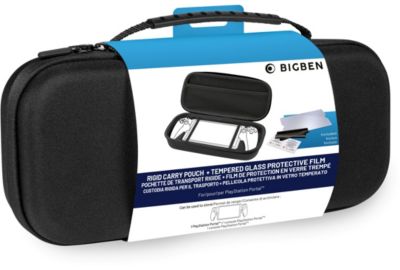 Kit de protection BIGBEN PS PORTAL PACK 1: POUCH + TEMPERED GLASS