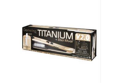 Lisseur vapeur SAINT ALGUE Demeliss Titanium V2 Elixir Ritu