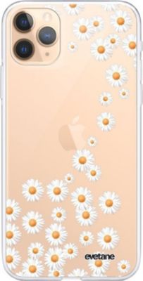 Coque EVETANE 360° iPhone 11 Pro Max Marguerite