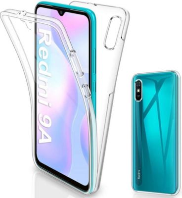 Coque EVETANE 360° Redmi 9A Transparent Coque EVETANE 360° Redmi 9A Transparent