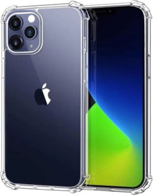 Coque EVETANE Anti-choc iPhone 12/12 Pro Transparent Coque EVETANE Anti-choc iPhone 12/12 Pro Transparent