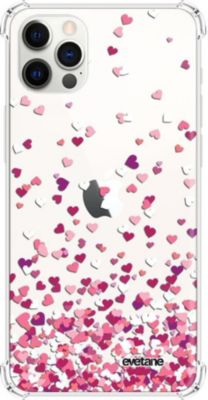 Coque EVETANE Souple iPhone 12/12 Pro Confettis