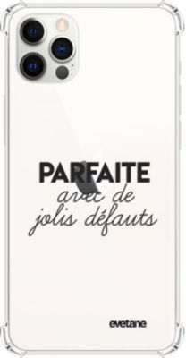 Coque EVETANE Souple iPhone 12/12 Pro Parfaite Coque EVETANE Souple iPhone 12/12 Pro Parfaite