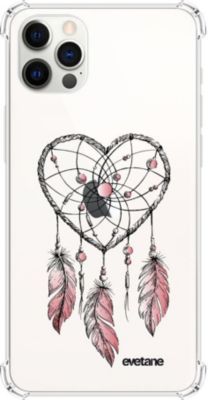 Coque EVETANE Souple iPhone 12/12 Pro Attrape Coeur Coque EVETANE Souple iPhone 12/12 Pro Attrape Coeur