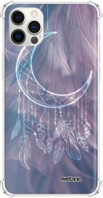 Coque EVETANE Souple iPhone 12/12 Pro Lune Rêve Coque EVETANE Souple iPhone 12/12 Pro Lune Rêve