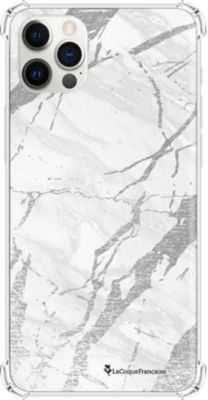 Coque EVETANE Souple iPhone 12/12 Pro Marbre Gris Coque EVETANE Souple iPhone 12/12 Pro Marbre Gris