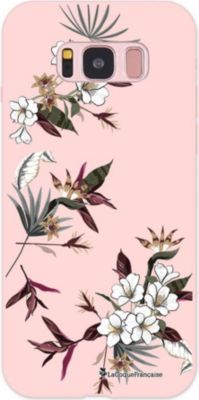 Coque EVETANE Silicone Galaxy S8 Fleurs Sauvages