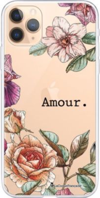 Coque EVETANE 360° iPhone 11 Pro Fleurs Rétro Coque EVETANE 360° iPhone 11 Pro Fleurs Rétro