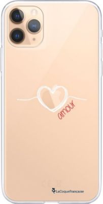 Coque EVETANE 360° iPhone 11 Pro Max Coeur Blanc Coque EVETANE 360° iPhone 11 Pro Max Coeur Blanc