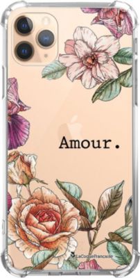 Coque EVETANE Souple iPhone 11 Pro Fleurs Rétro Coque EVETANE Souple iPhone 11 Pro Fleurs Rétro