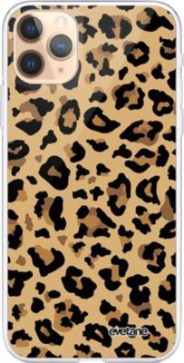 Coque EVETANE 360° iPhone 11 Pro Léopard Beige Coque EVETANE 360° iPhone 11 Pro Léopard Beige