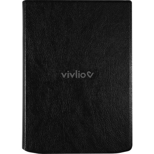 Vivlio Touch Lux 4 (rouge) + Vivlio Housse cuir (noir) - Liseuse