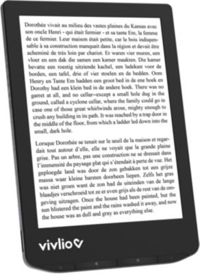 Liseuse eBook VIVLIO LIGHT Noire