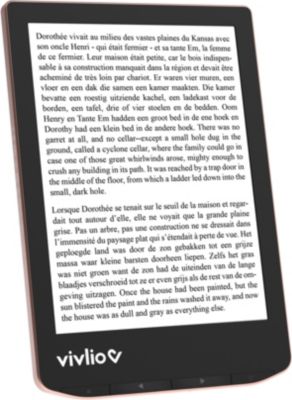 Liseuse eBook VIVLIO LIGHT HD Bronze