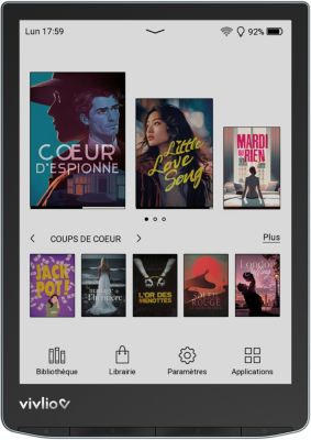 Liseuse eBook VIVLIO INKPAD COLOR 3 Bleu acier
