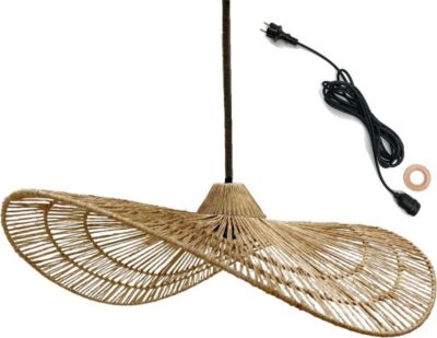 Suspension LUMISKY Suspension MARBELLA Extérieure Jute Beig