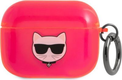 Etui KARL LAGERFELD pour Airpods Pro Choupette Translucide