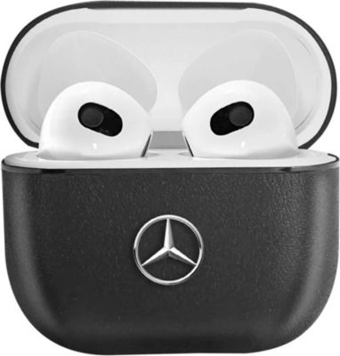 Etui MERCEDES pour Airpods 3 en Cuir Anti-Choc Etui MERCEDES pour Airpods 3 en Cuir Anti-Choc