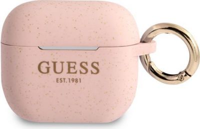 Etui GUESS pour Airpods 3 Cover Ring en Silicone