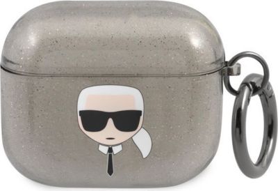 Etui KARL LAGERFELD pour Airpods 3 Glitter Chic en TPU