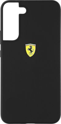 Coque FERRARI Samsung S22+ Imprimé Logo Ferrari Noir