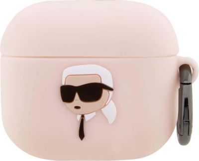 Etui KARL LAGERFELD pour AirPods 3 Silicone NFT Karl Head 3D