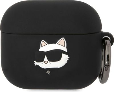 Etui KARL LAGERFELD pour AirPods 3 Choupette Head 3D Luxe