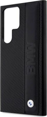 Coque BMW pour Galaxy S23 Ultra en Cuir Luxueux