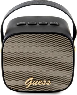 Enceinte portable GUESS Compacte 5W avec Sangle en Cuir Motif 4G