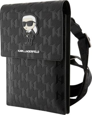 Sacoche KARL LAGERFELD pour Téléphone Monogram Ikonik NFT