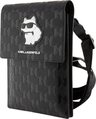 Sacoche KARL LAGERFELD pour Téléphone Monogrammée Ultra Élégant